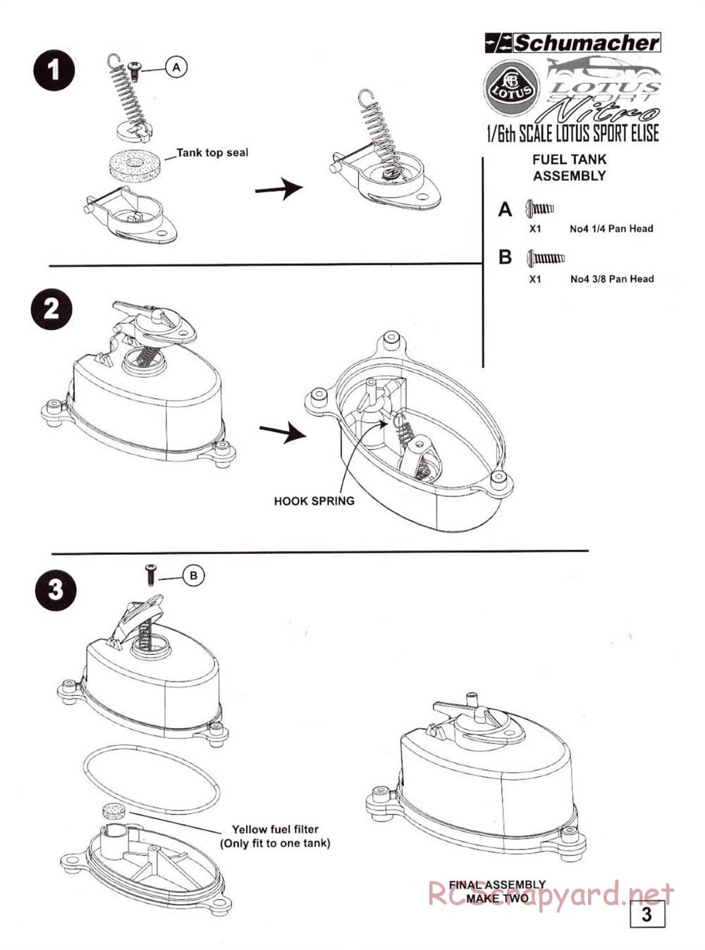 Schumacher - Big 6 Lotus Nitro - Manual - Page 20