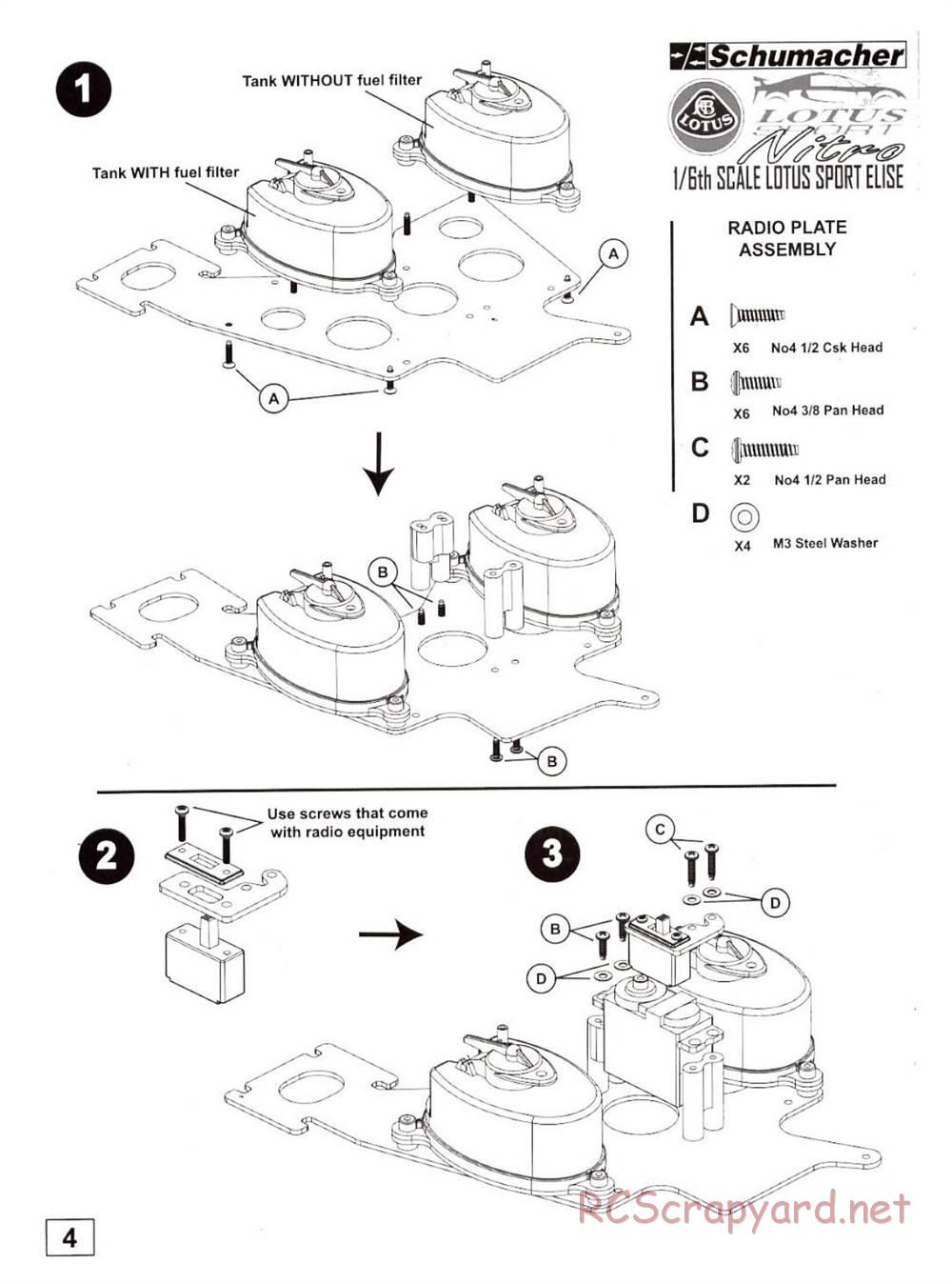 Schumacher - Big 6 Lotus Nitro - Manual - Page 21