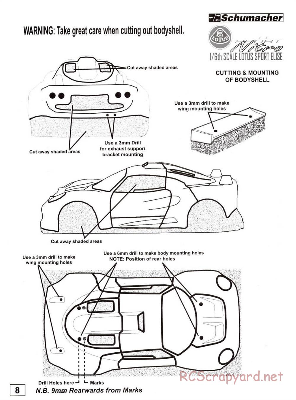 Schumacher - Big 6 Lotus Nitro - Manual - Page 25