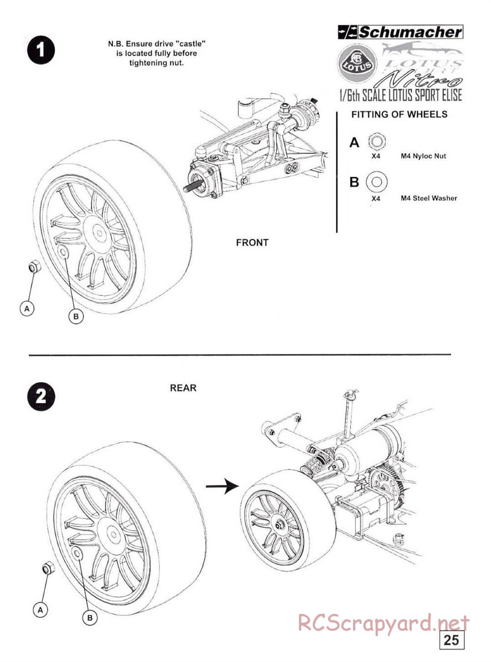 Schumacher - Big 6 Lotus Nitro - Manual - Page 27