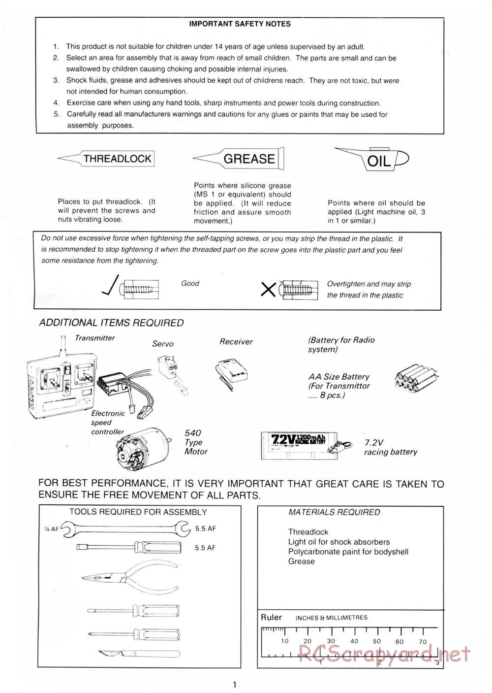 Schumacher - BossCat - Manual - Page 3