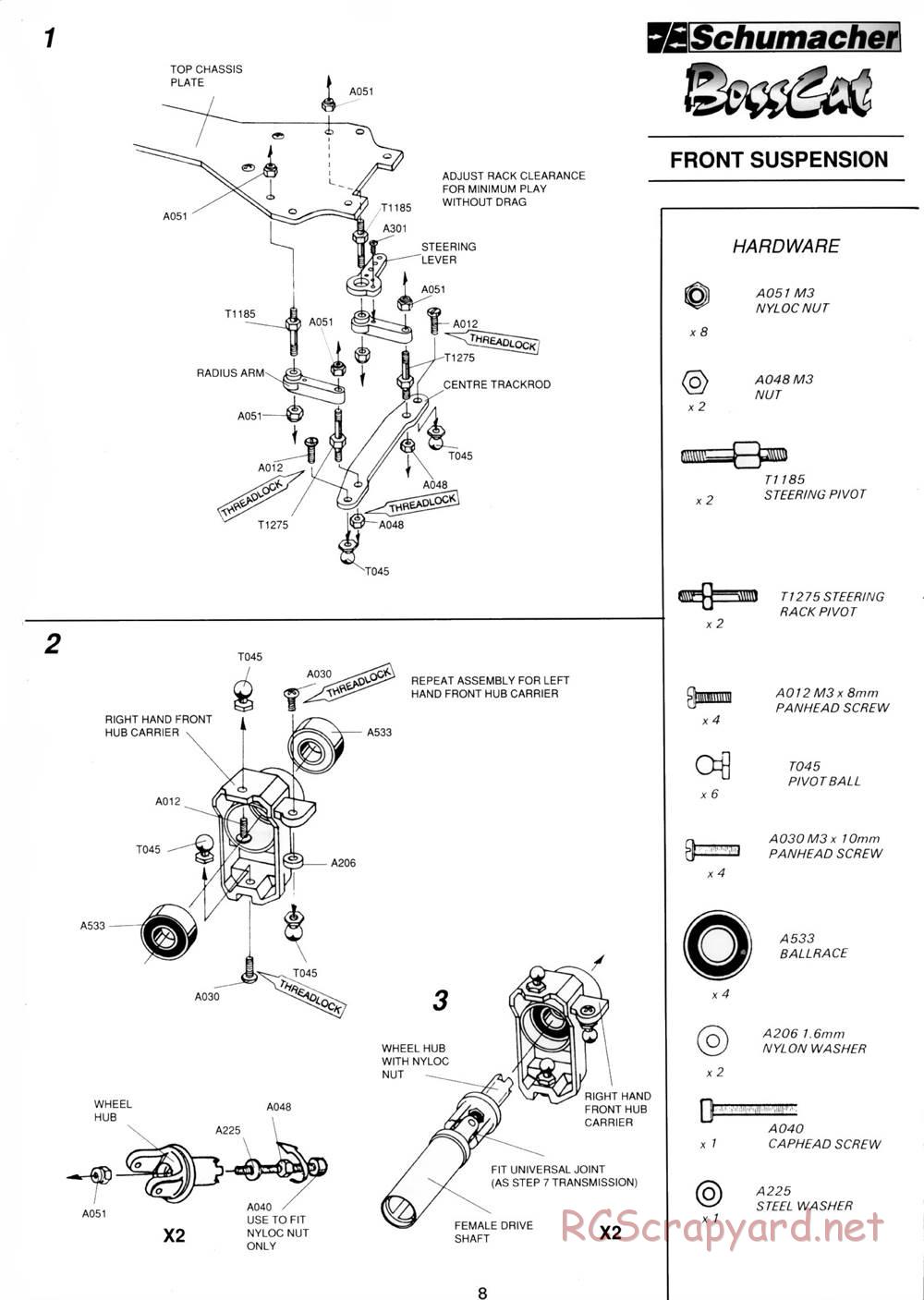 Schumacher - BossCat - Manual - Page 10