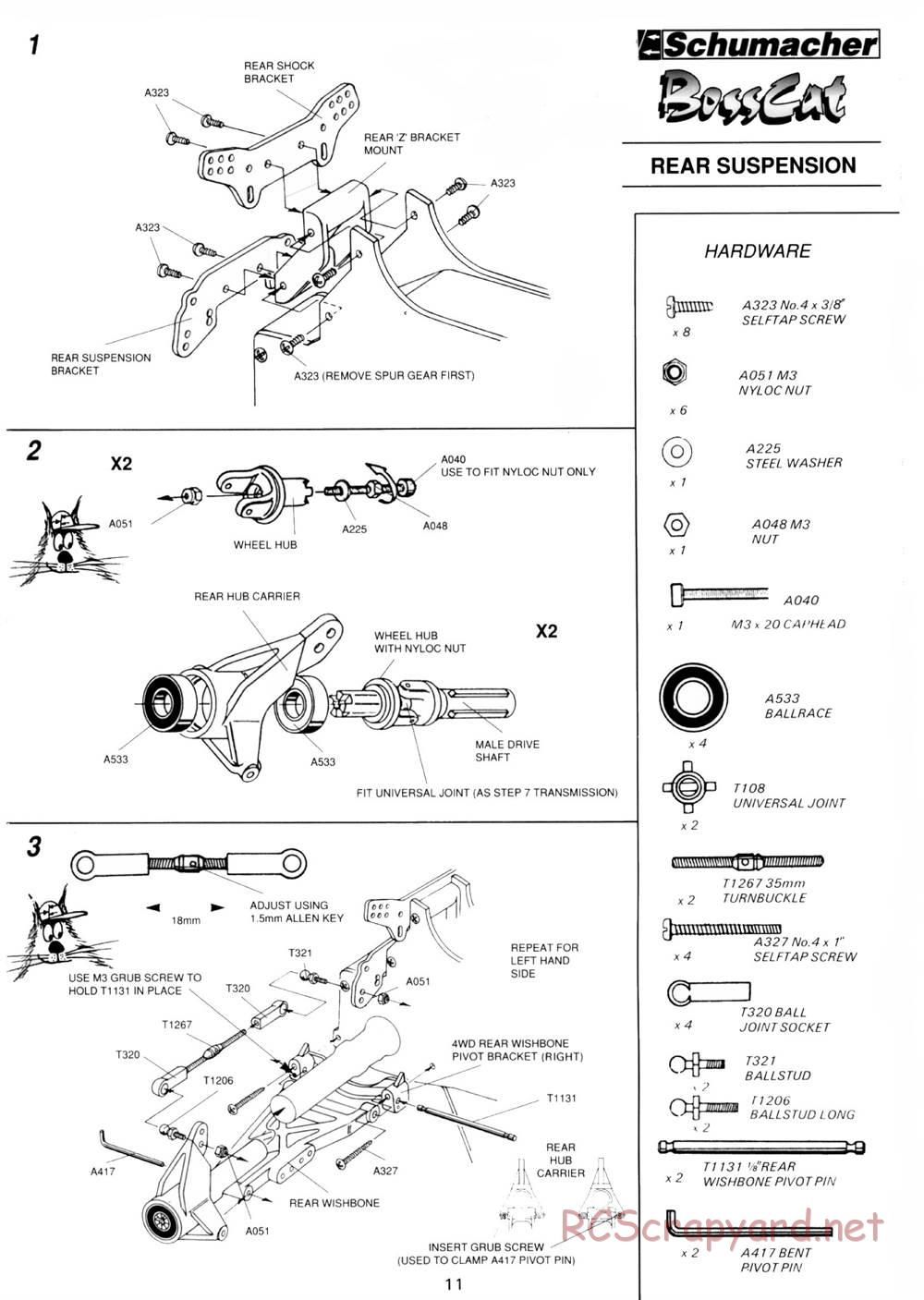 Schumacher - BossCat - Manual - Page 17