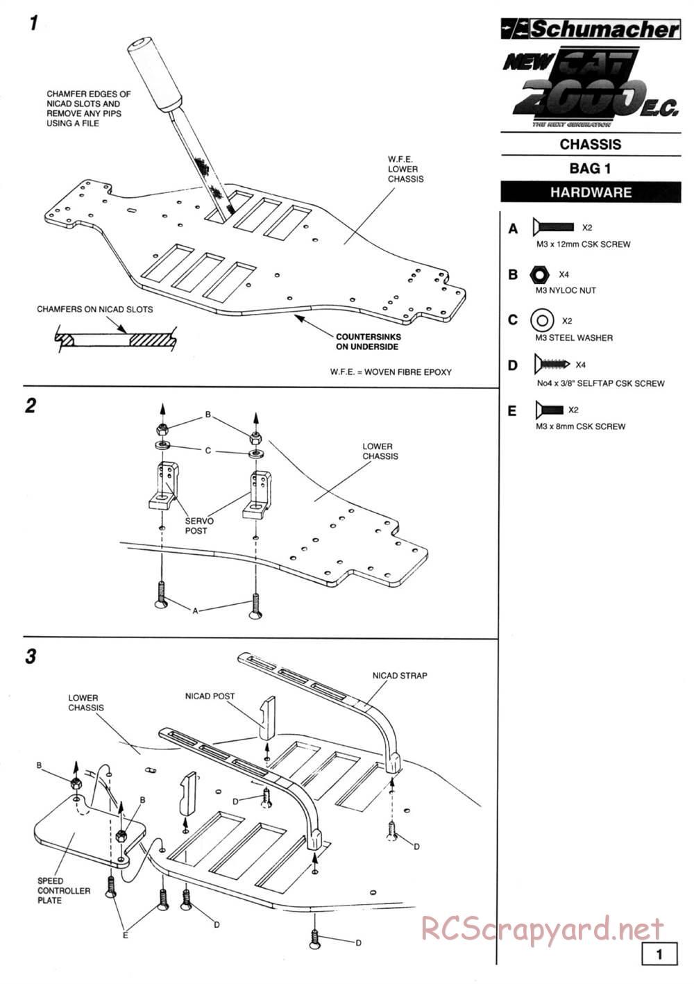 Schumacher - Cat 2000 EC - Manual - Page 3