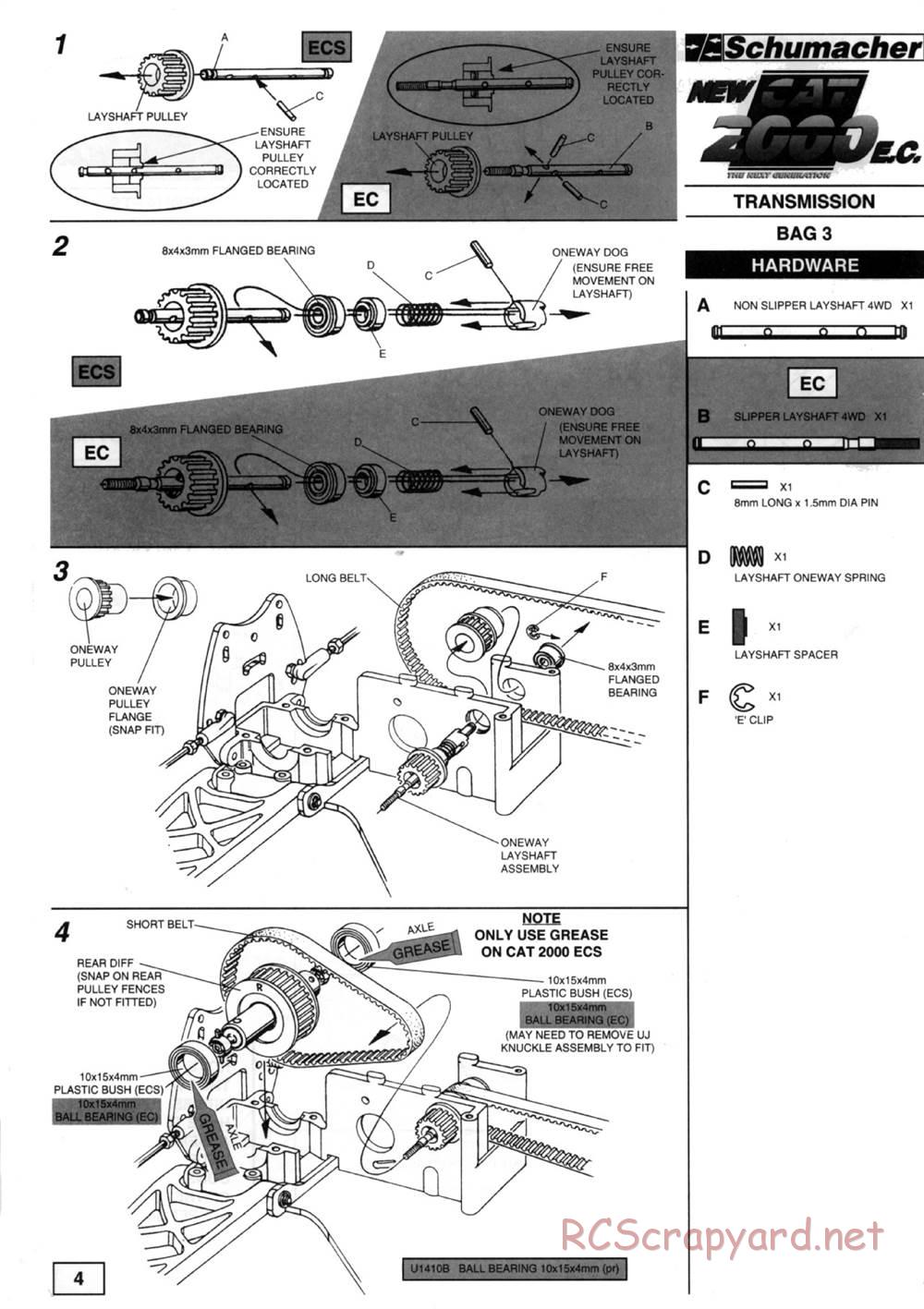 Schumacher - Cat 2000 EC - Manual - Page 6