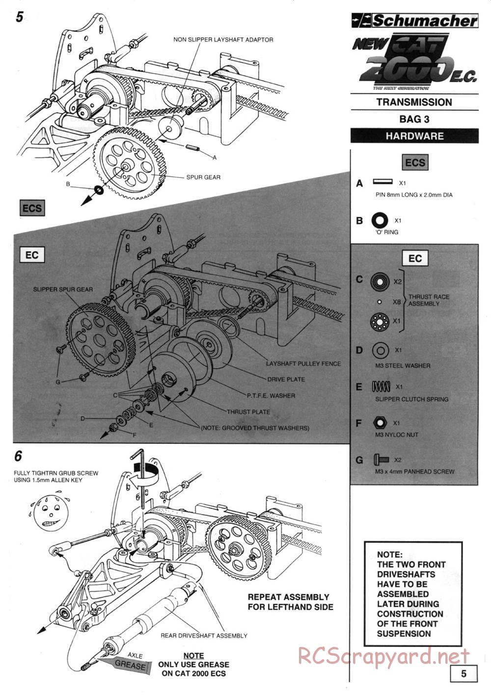 Schumacher - Cat 2000 EC - Manual - Page 7