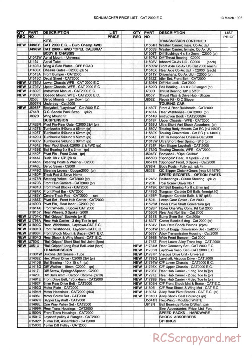 Schumacher - Cat 2000 EC - Manual - Page 15