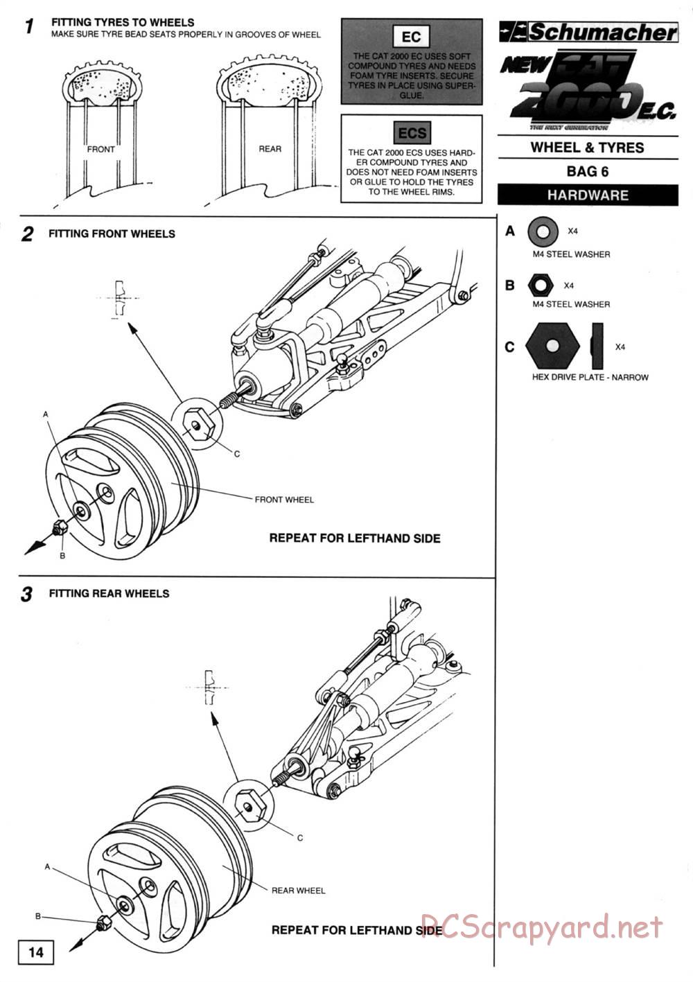 Schumacher - Cat 2000 EC - Manual - Page 20