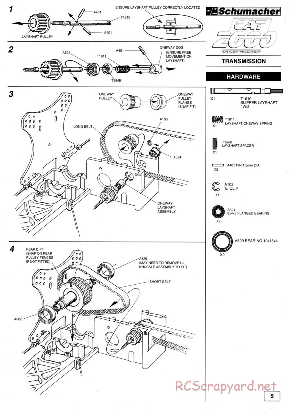 Schumacher - Cat 2000 - Manual - Page 7