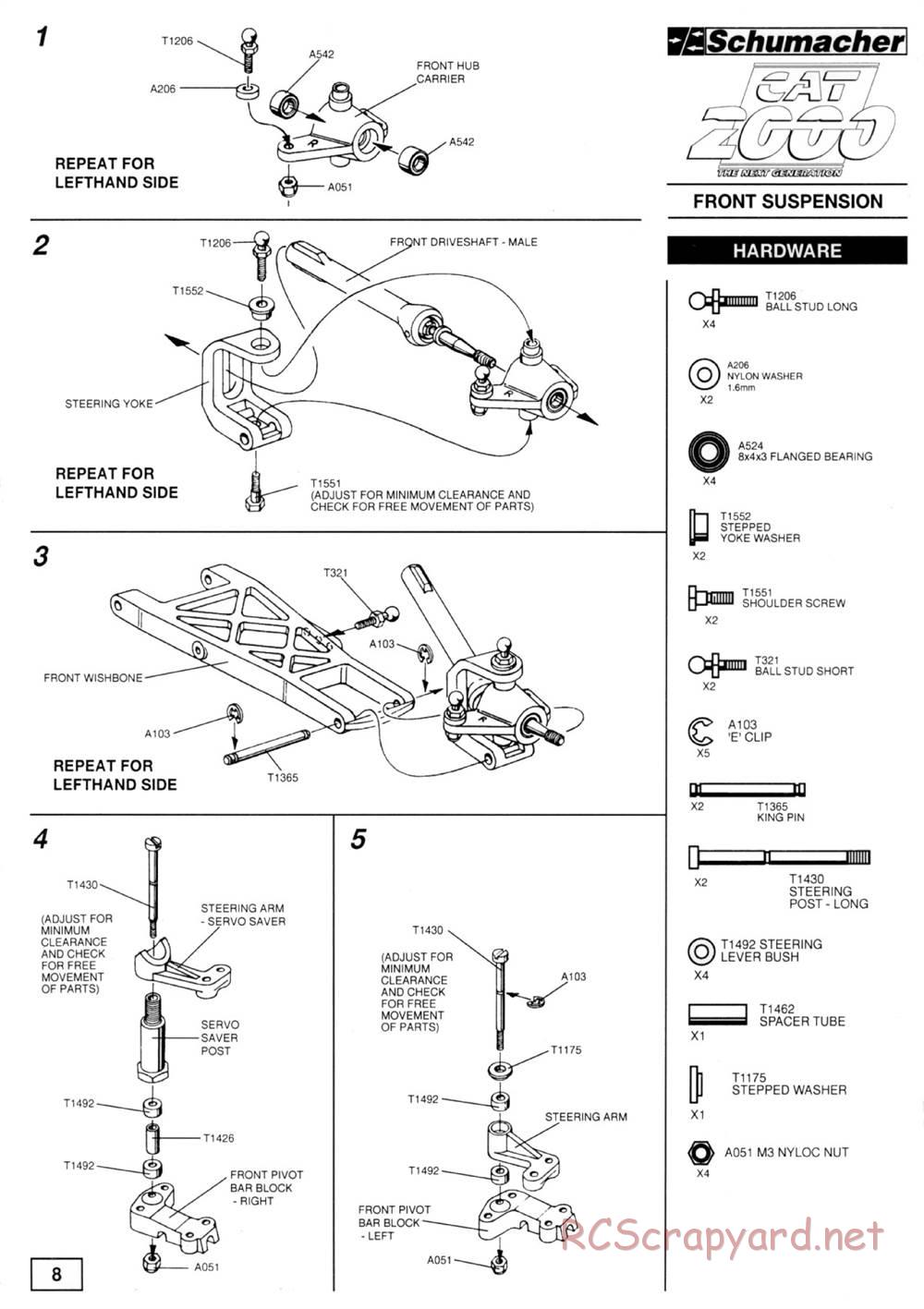 Schumacher - Cat 2000 - Manual - Page 10