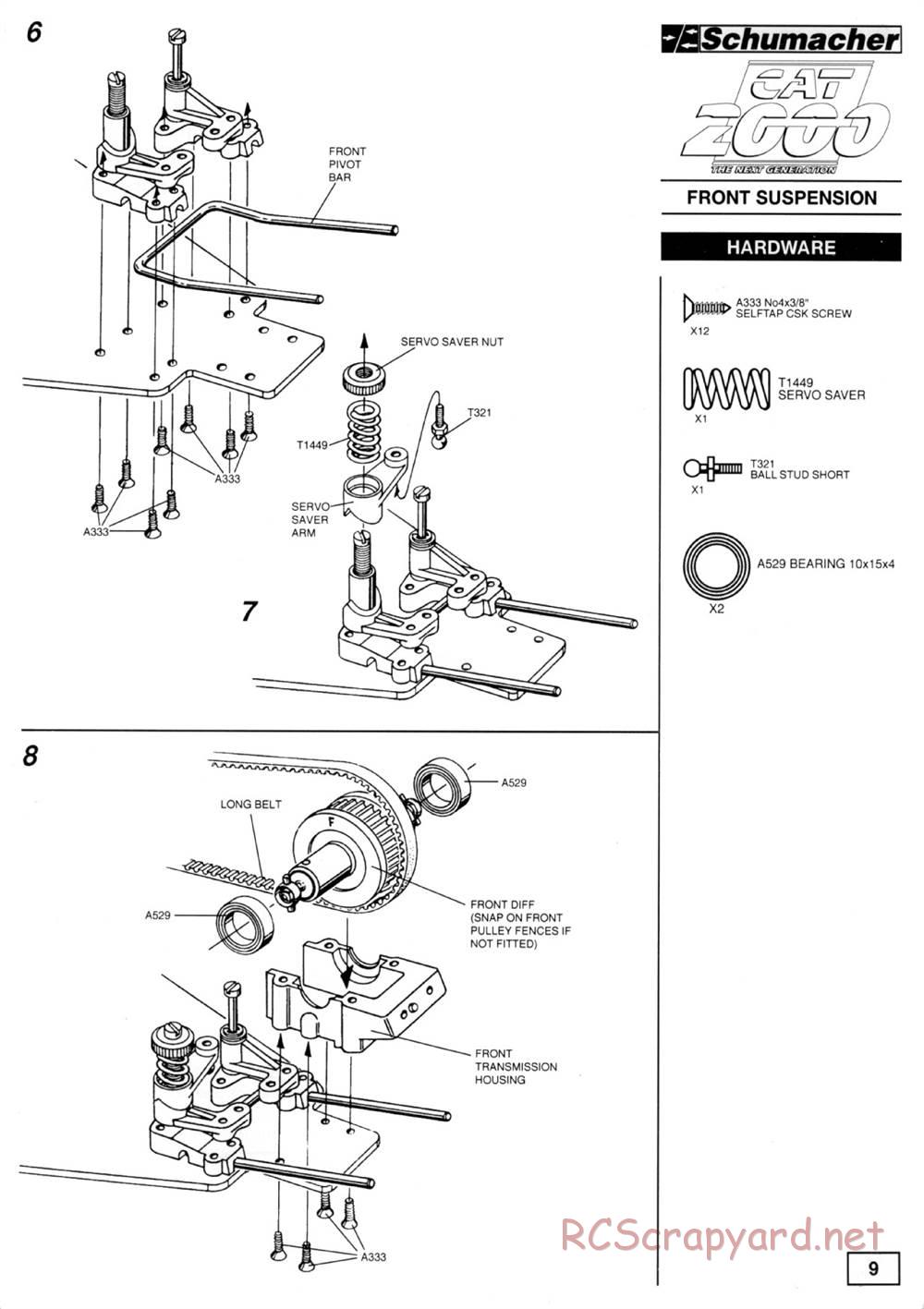 Schumacher - Cat 2000 - Manual - Page 11