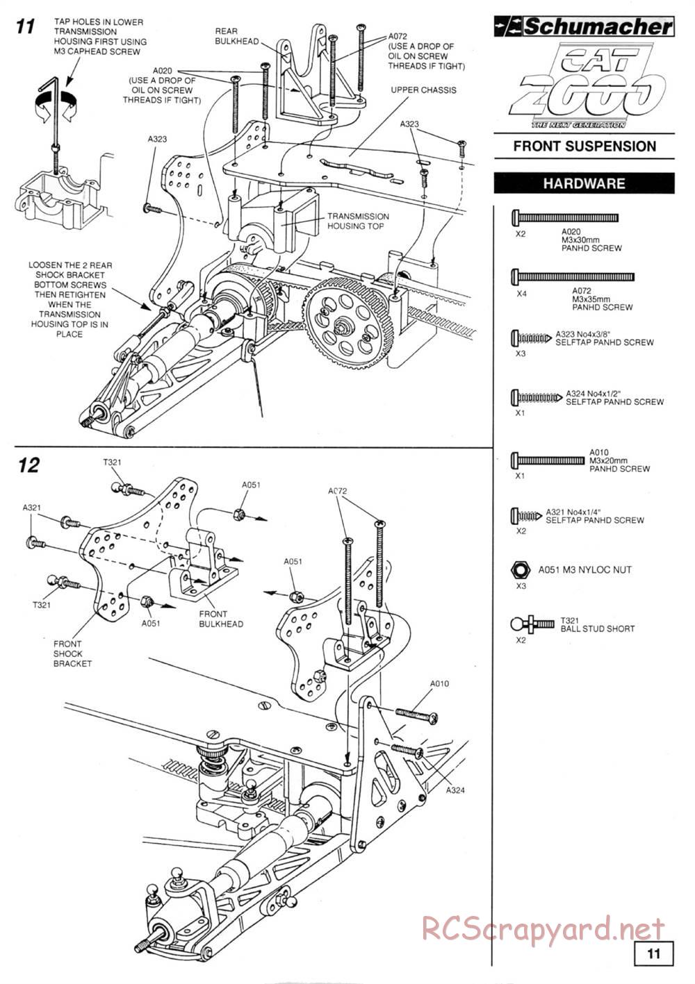 Schumacher - Cat 2000 - Manual - Page 13