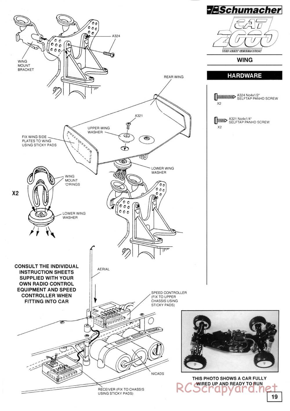 Schumacher - Cat 2000 - Manual - Page 25