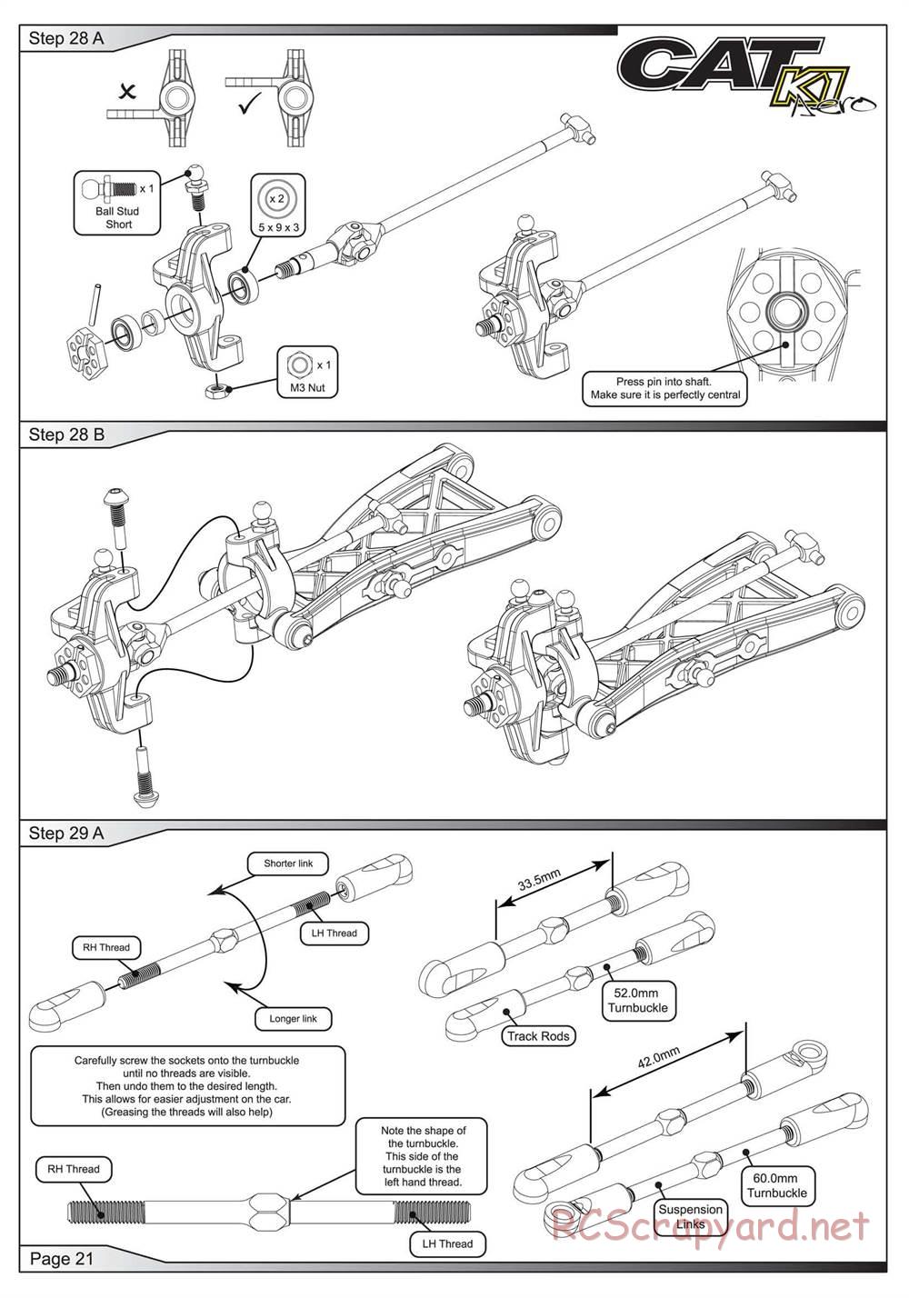 Schumacher - Cat K1 Aero - Manual - Page 22