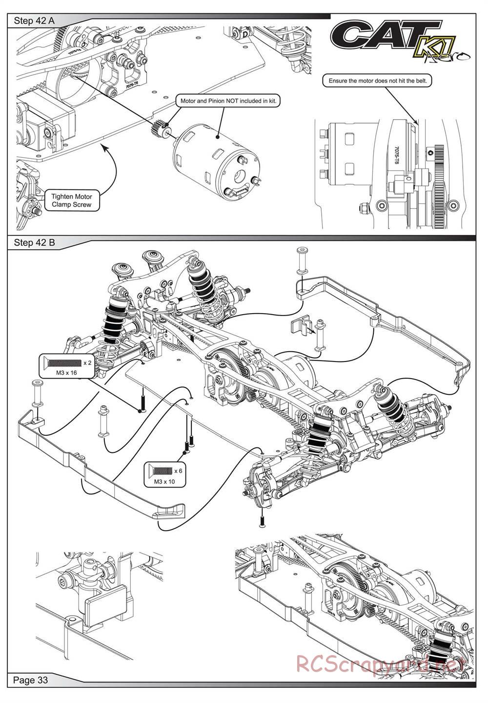 Schumacher - Cat K1 Aero - Manual - Page 34