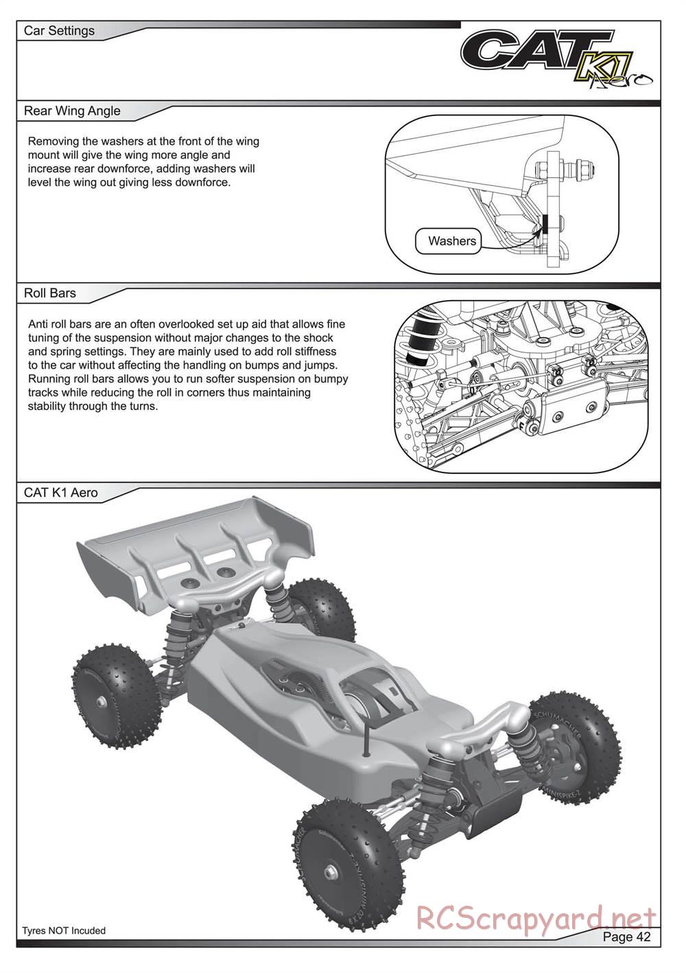 Schumacher - Cat K1 Aero - Manual - Page 43