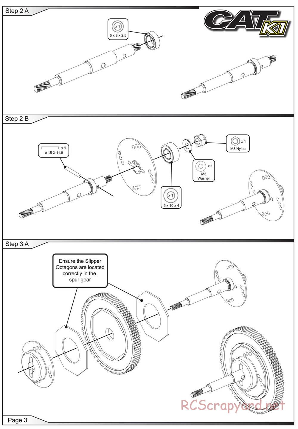 Schumacher - Cat K1 - Manual - Page 3