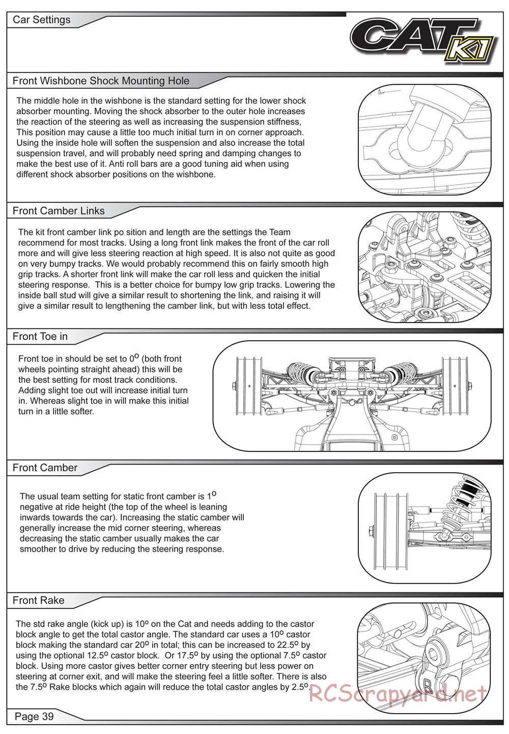 Schumacher - Cat K1 - Manual - Page 40