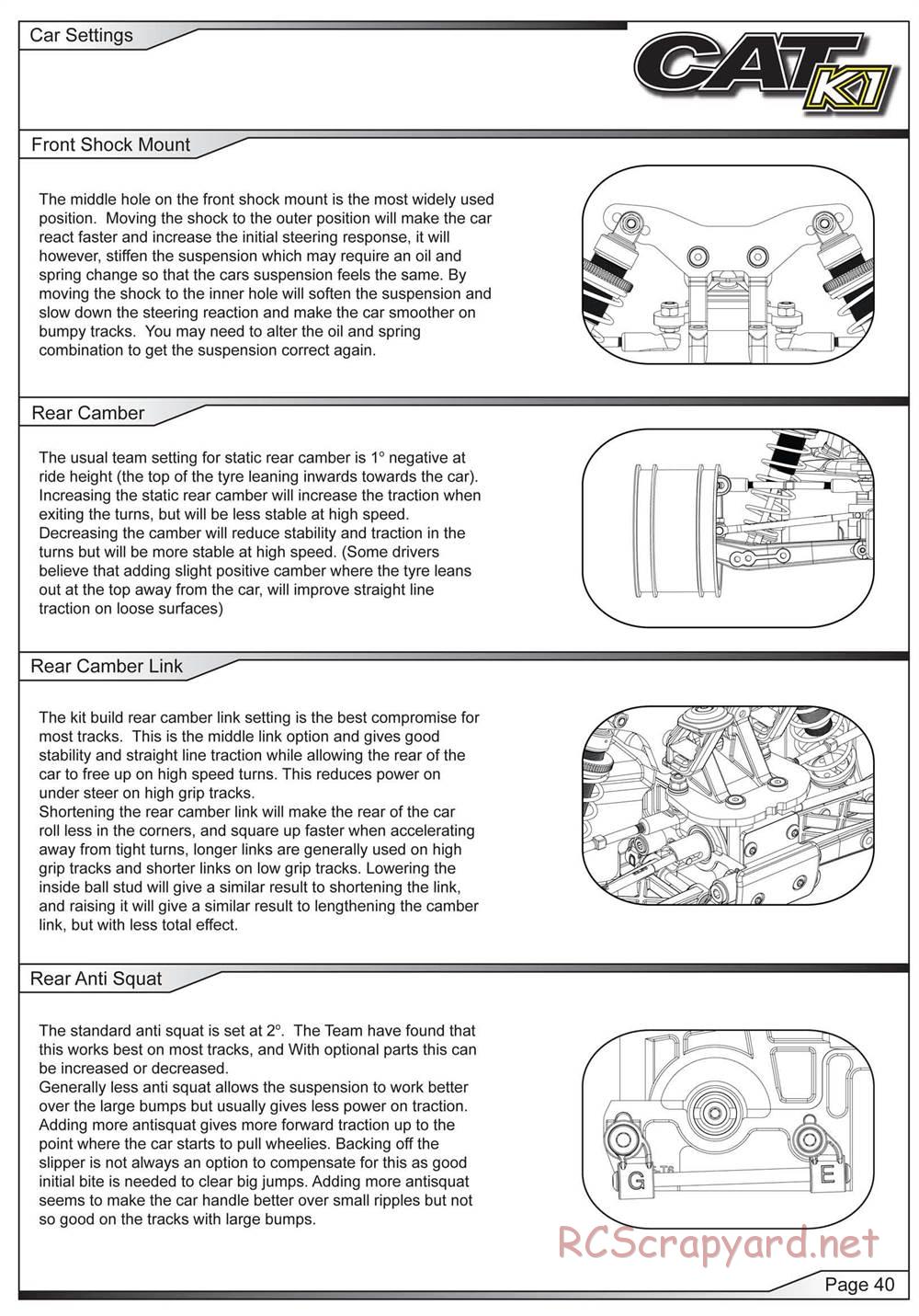 Schumacher - Cat K1 - Manual - Page 41