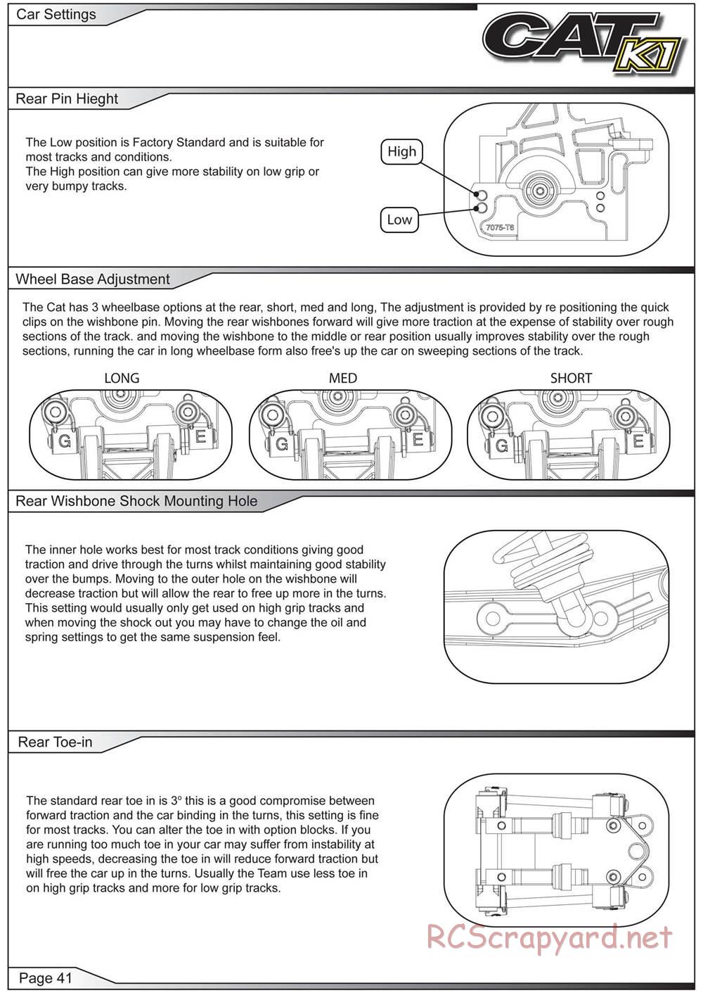 Schumacher - Cat K1 - Manual - Page 42