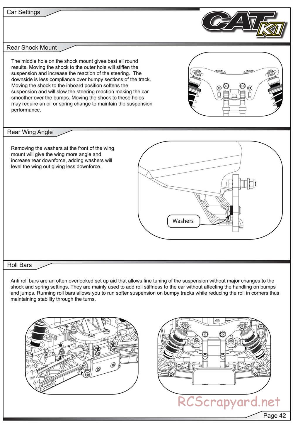 Schumacher - Cat K1 - Manual - Page 43