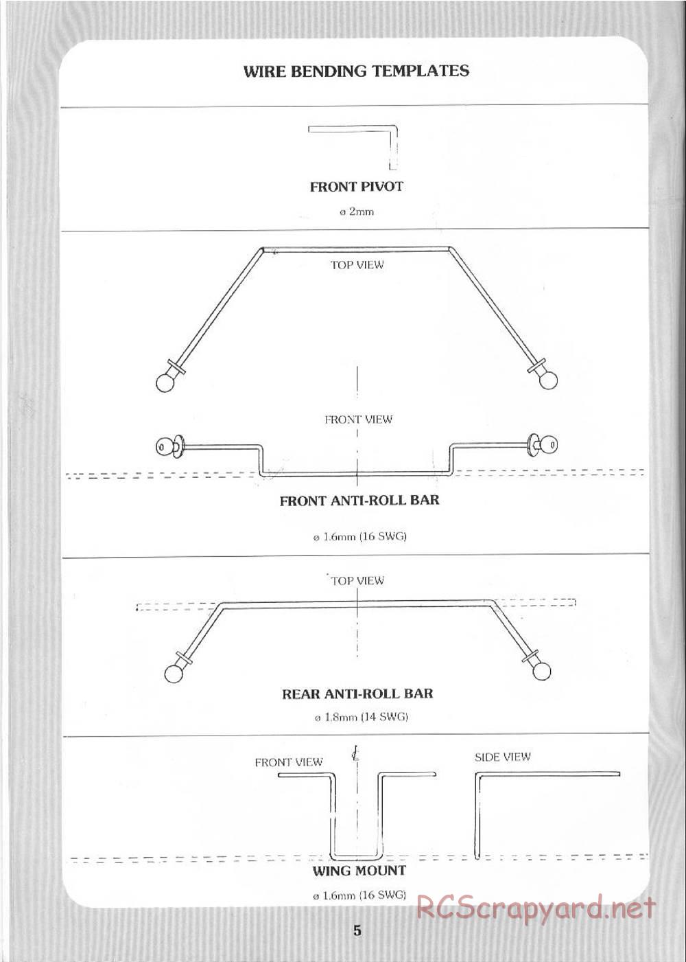 Schumacher - Cat SWB - Manual - Page 5