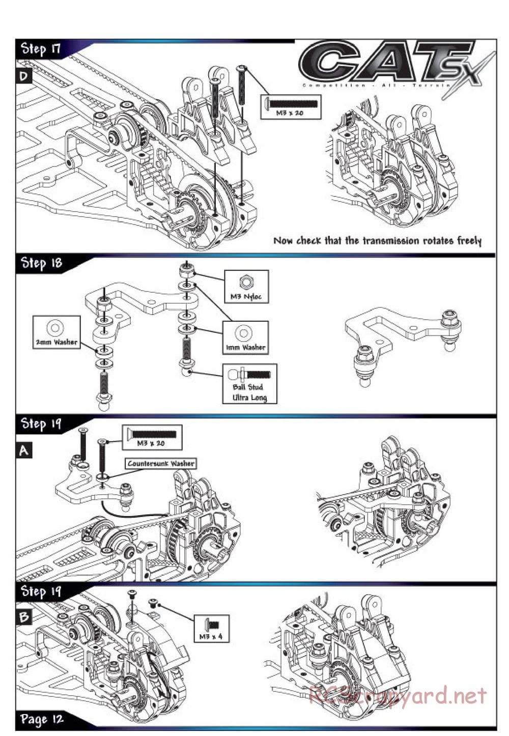 Schumacher - Cat SX - Manual - Page 5