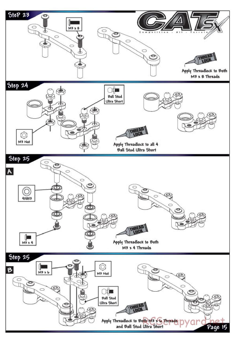 Schumacher - Cat SX - Manual - Page 8