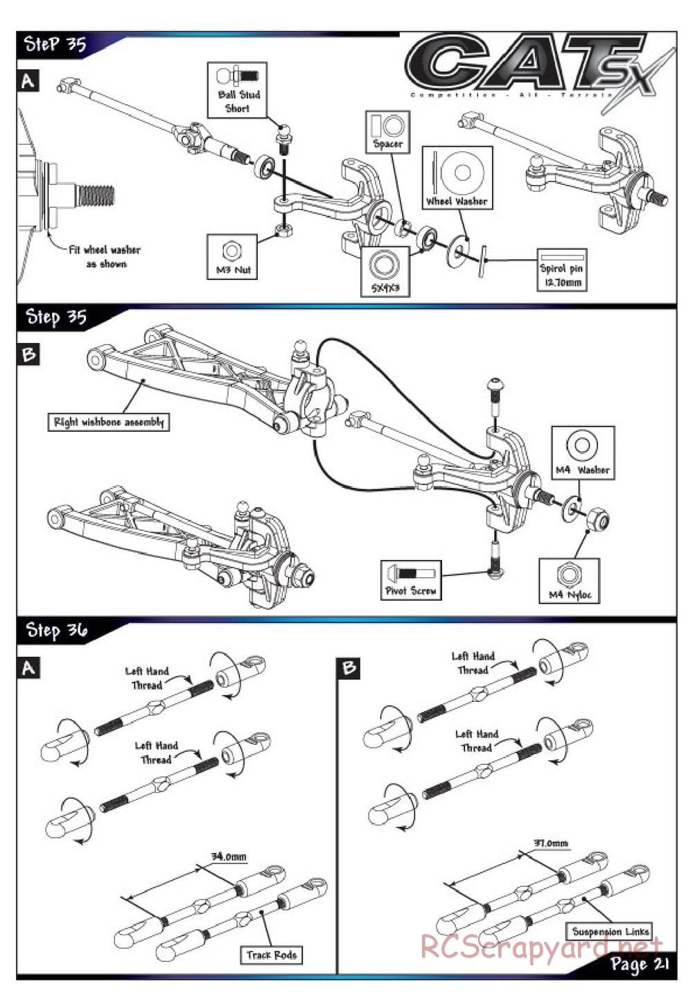 Schumacher - Cat SX - Manual - Page 15