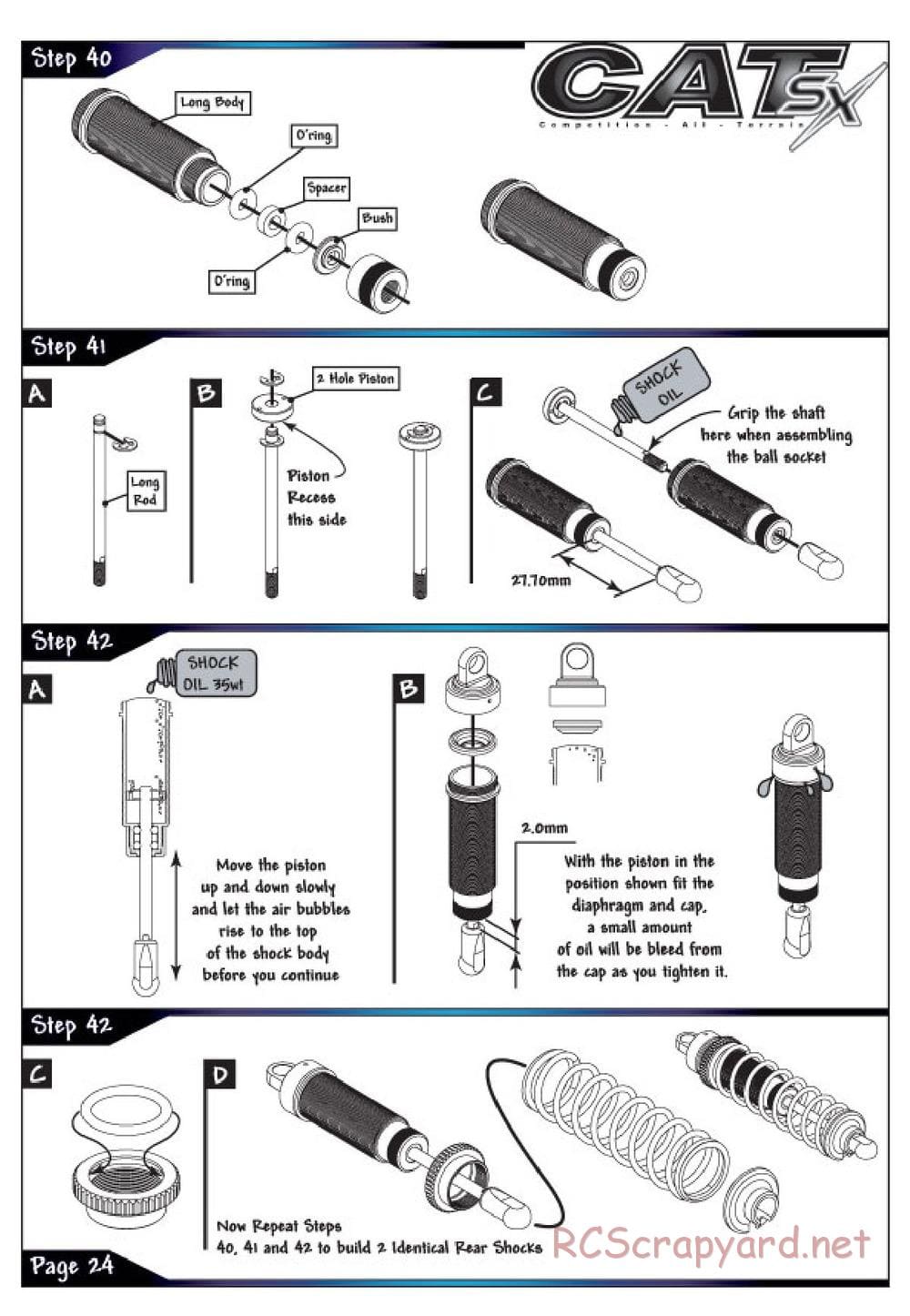 Schumacher - Cat SX - Manual - Page 18