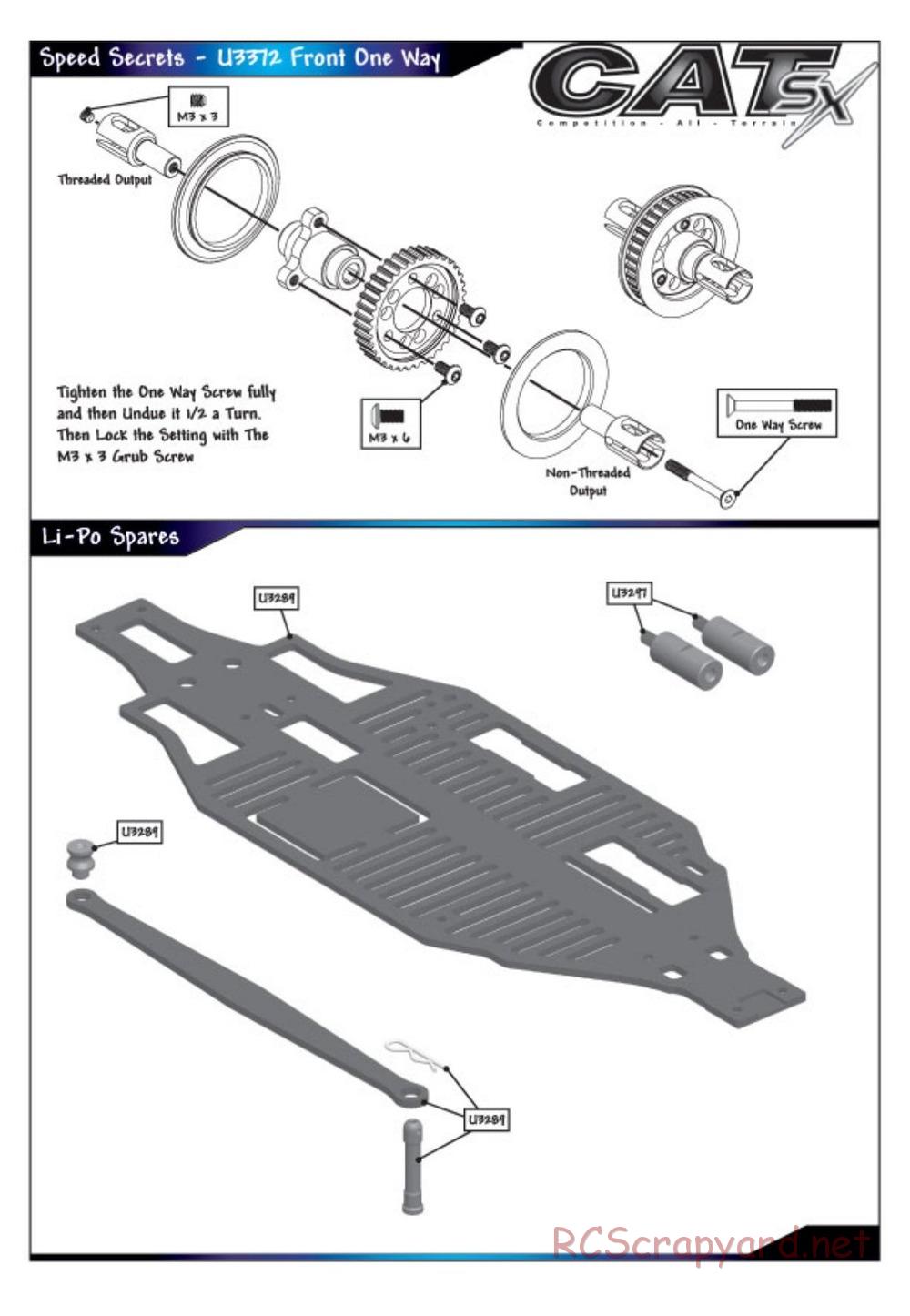 Schumacher - Cat SX - Manual - Page 44