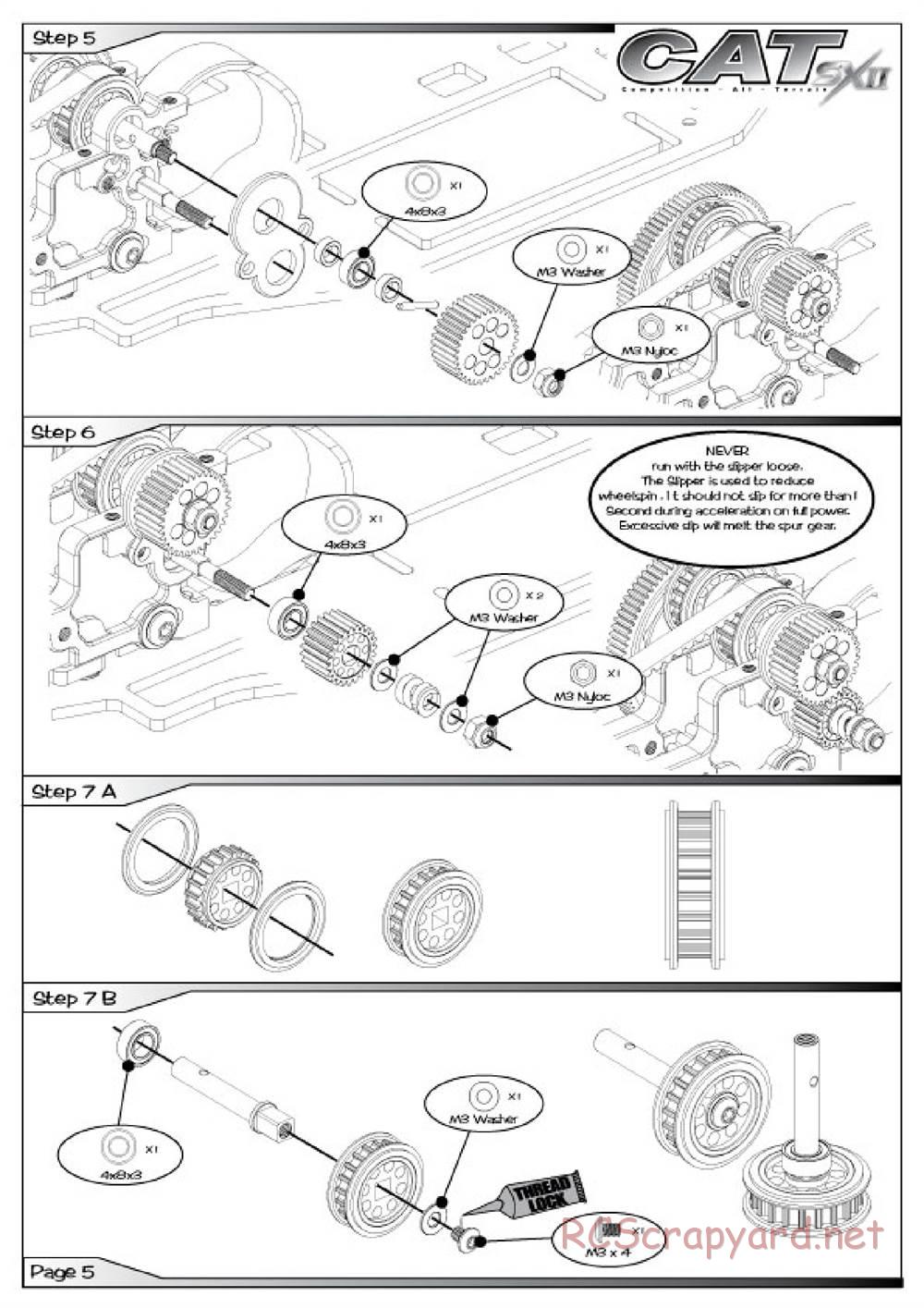 Schumacher - Cat SX2 - Manual - Page 6