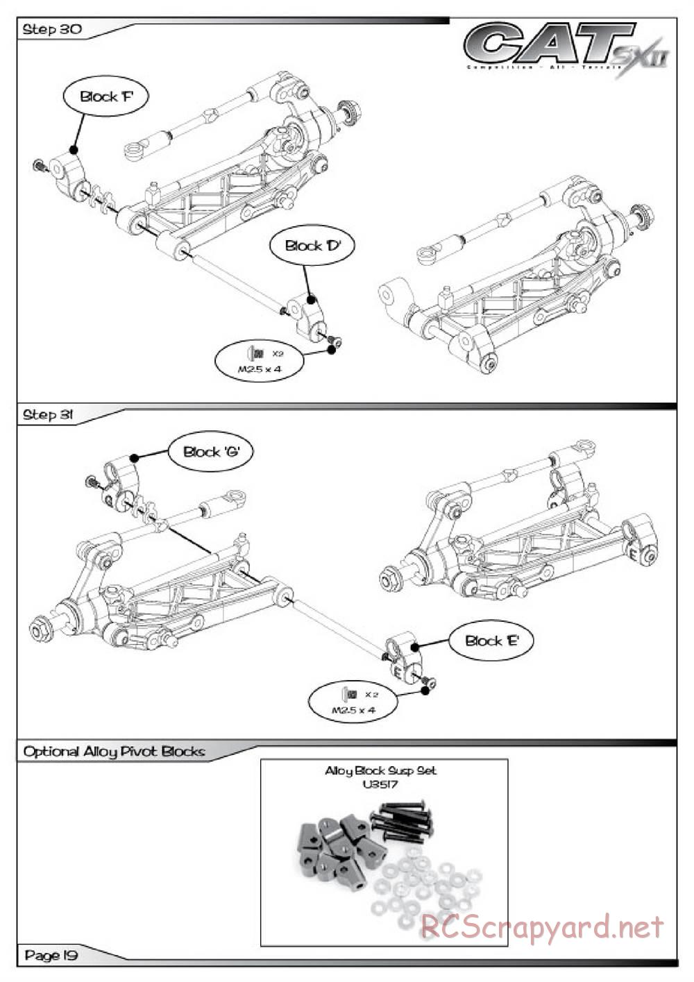 Schumacher - Cat SX2 - Manual - Page 20