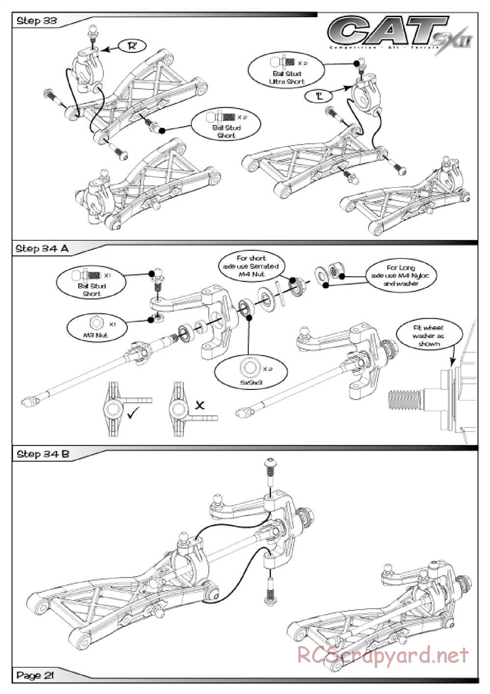 Schumacher - Cat SX2 - Manual - Page 22