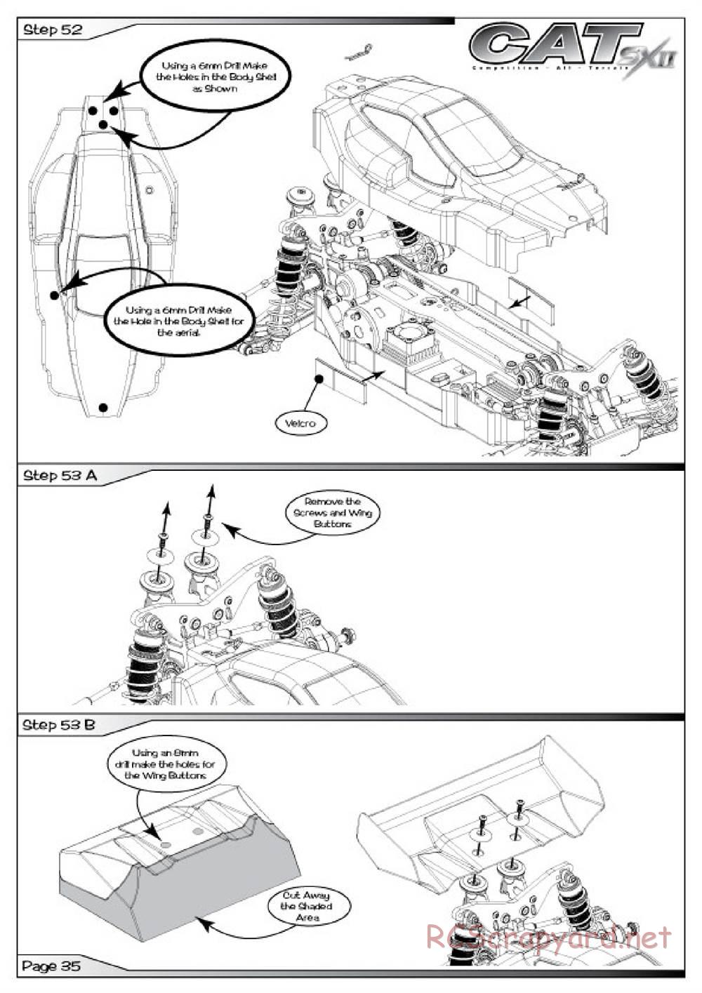 Schumacher - Cat SX2 - Manual - Page 36