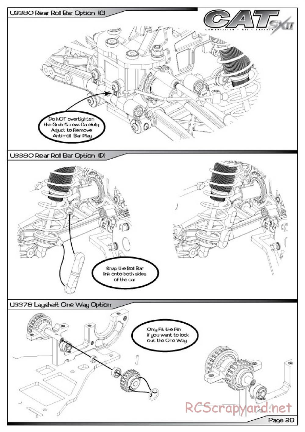 Schumacher - Cat SX2 - Manual - Page 39