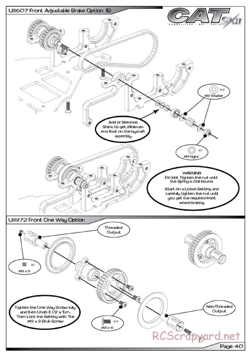 Schumacher - Cat SX2 - Manual - Page 41