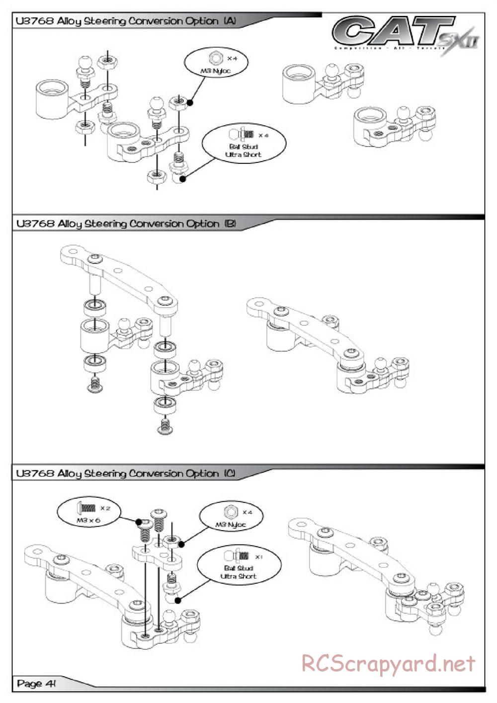 Schumacher - Cat SX2 - Manual - Page 42