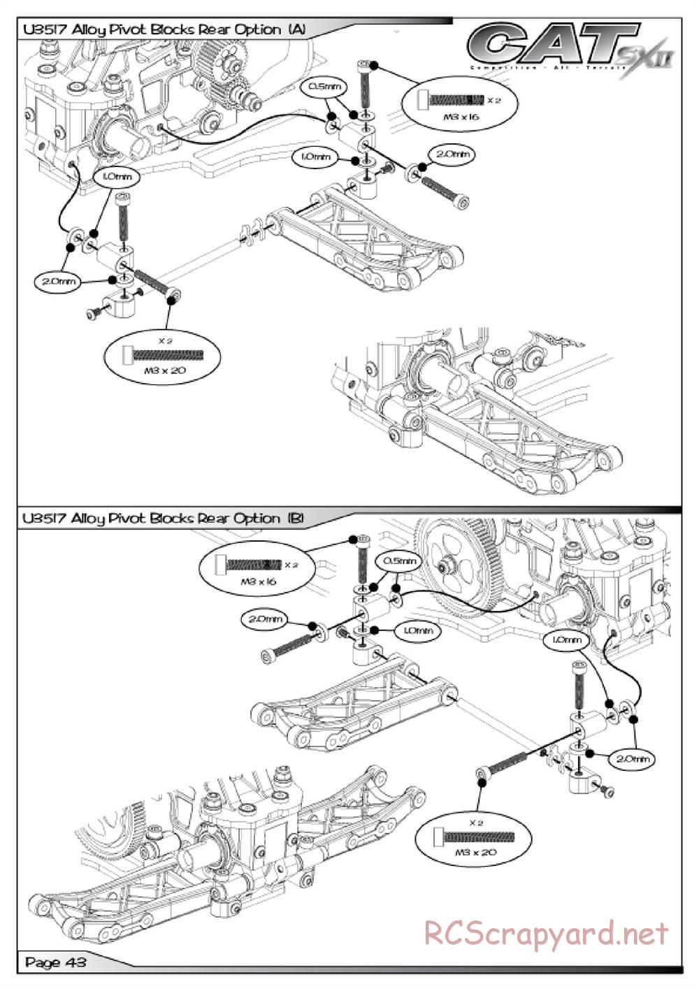 Schumacher - Cat SX2 - Manual - Page 44