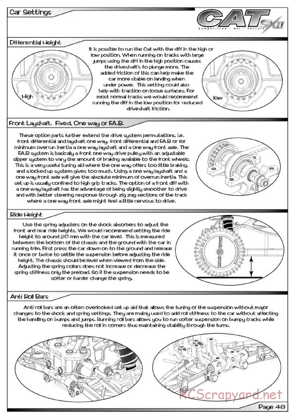 Schumacher - Cat SX2 - Manual - Page 49