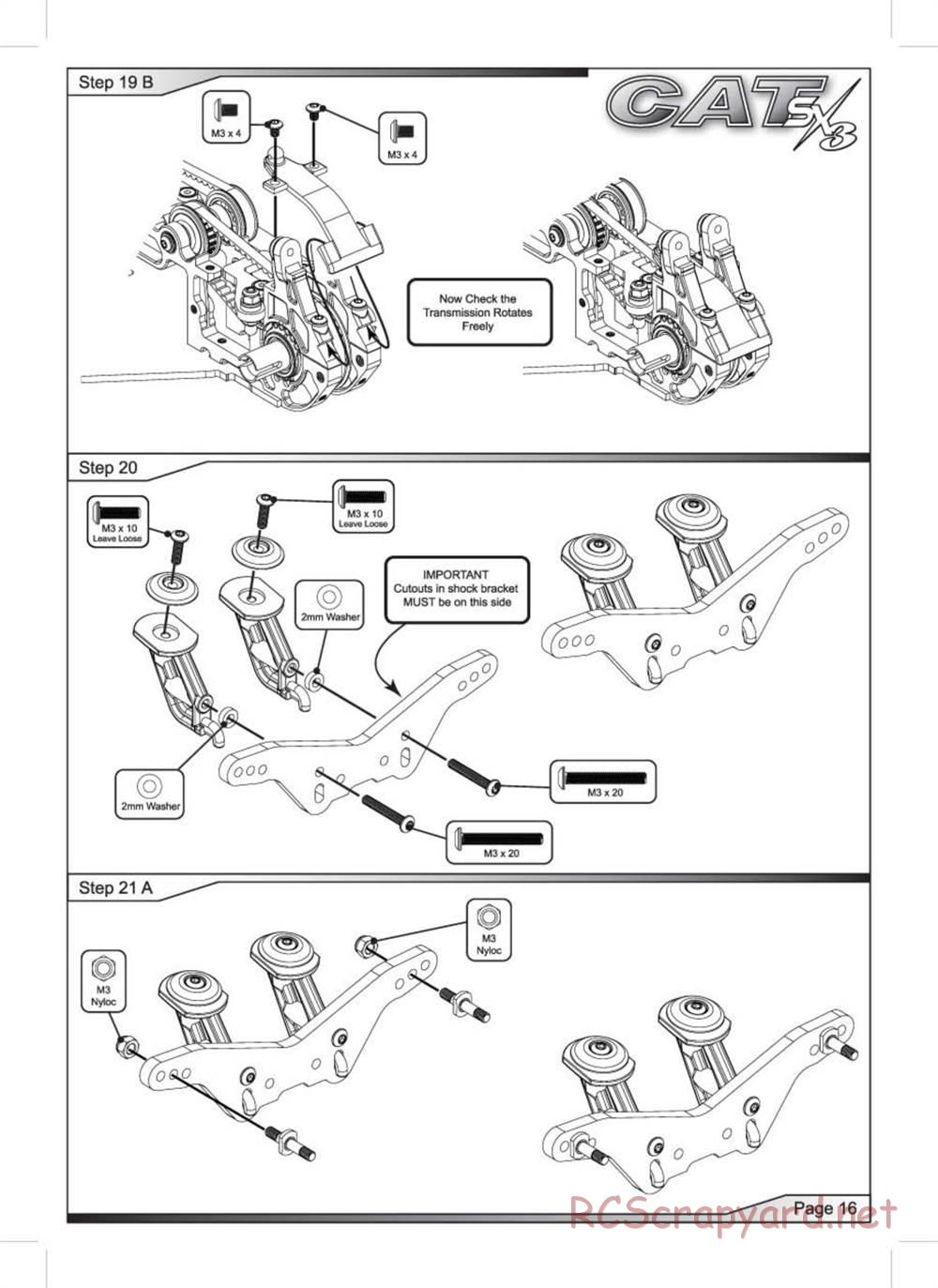 Schumacher - Cat SX3 - Manual - Page 17
