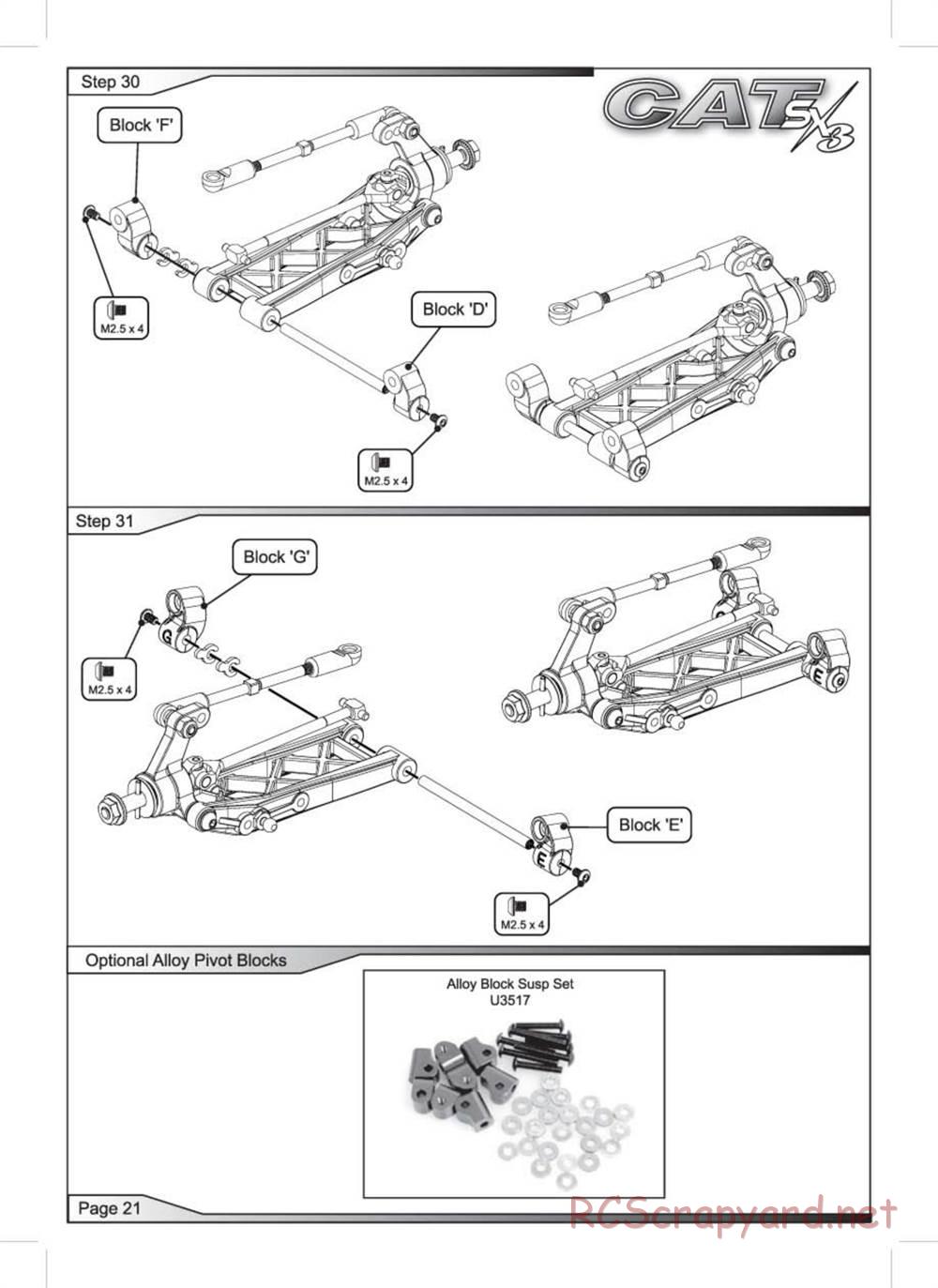 Schumacher - Cat SX3 - Manual - Page 22