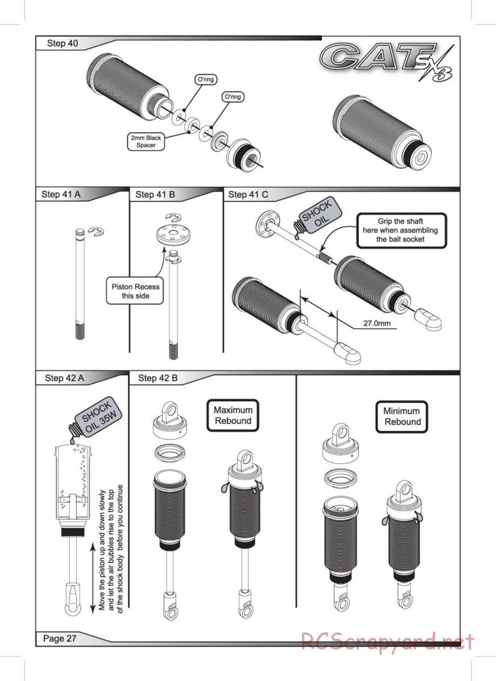 Schumacher - Cat SX3 - Manual - Page 28