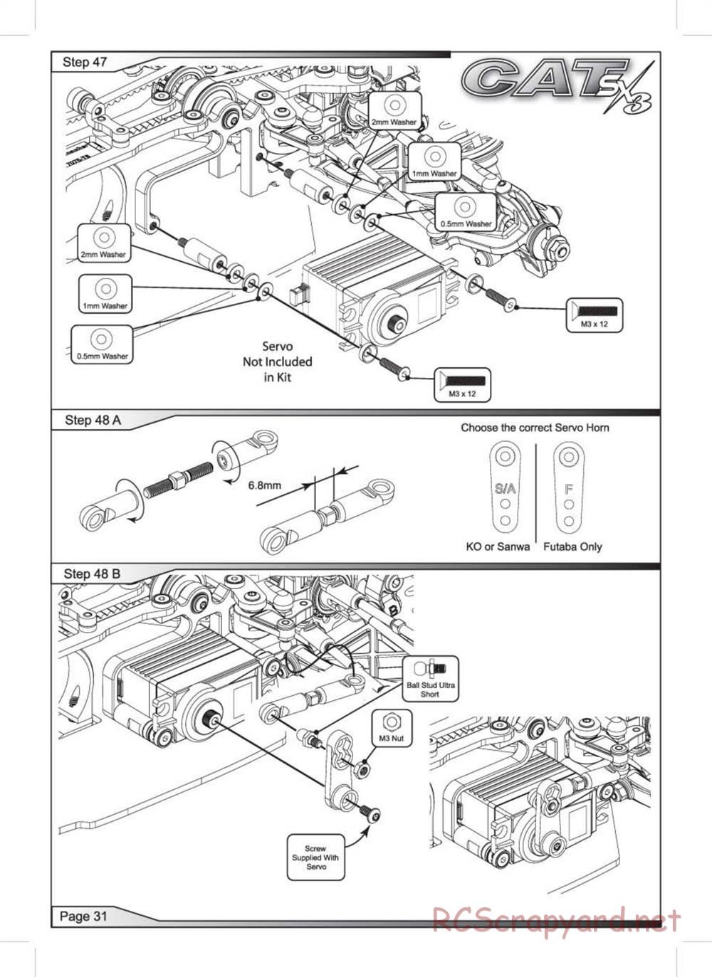 Schumacher - Cat SX3 - Manual - Page 32