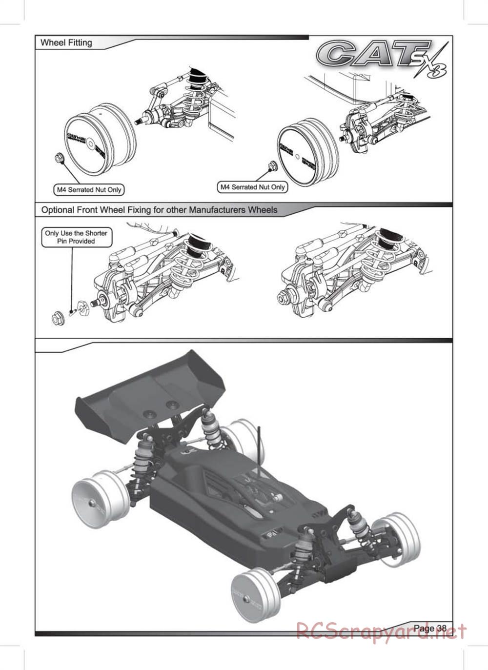 Schumacher - Cat SX3 - Manual - Page 39