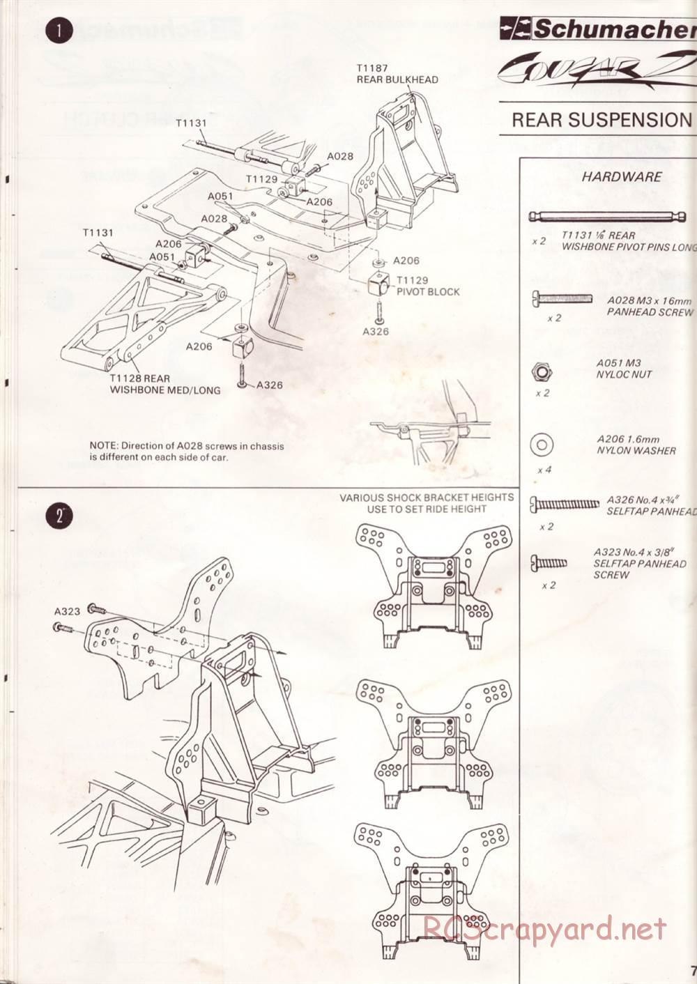 Schumacher - Cougar 2 - Manual - Page 10