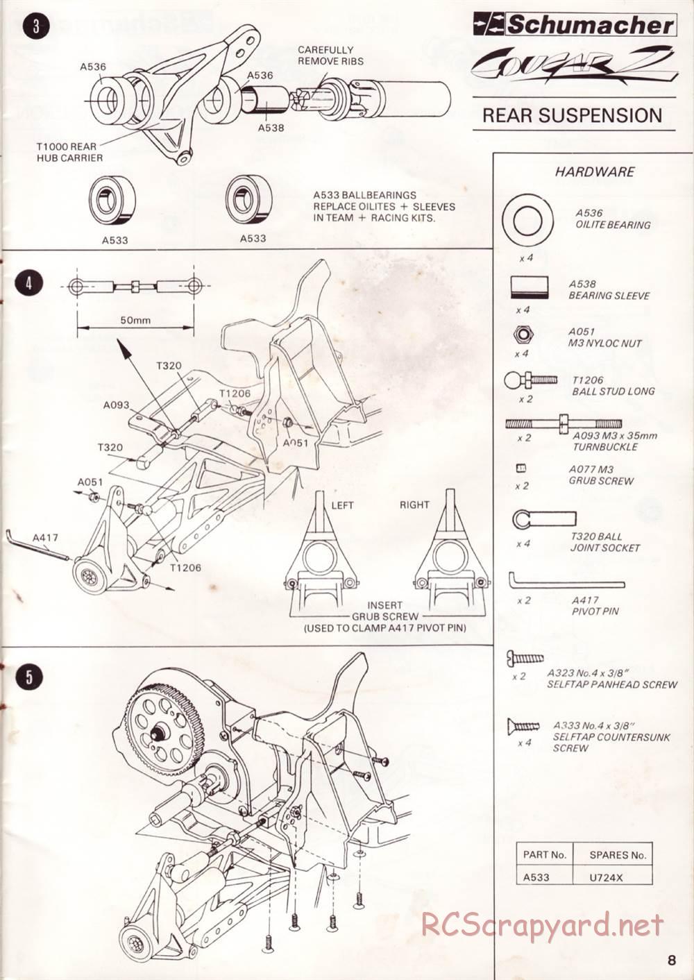 Schumacher - Cougar 2 - Manual - Page 11