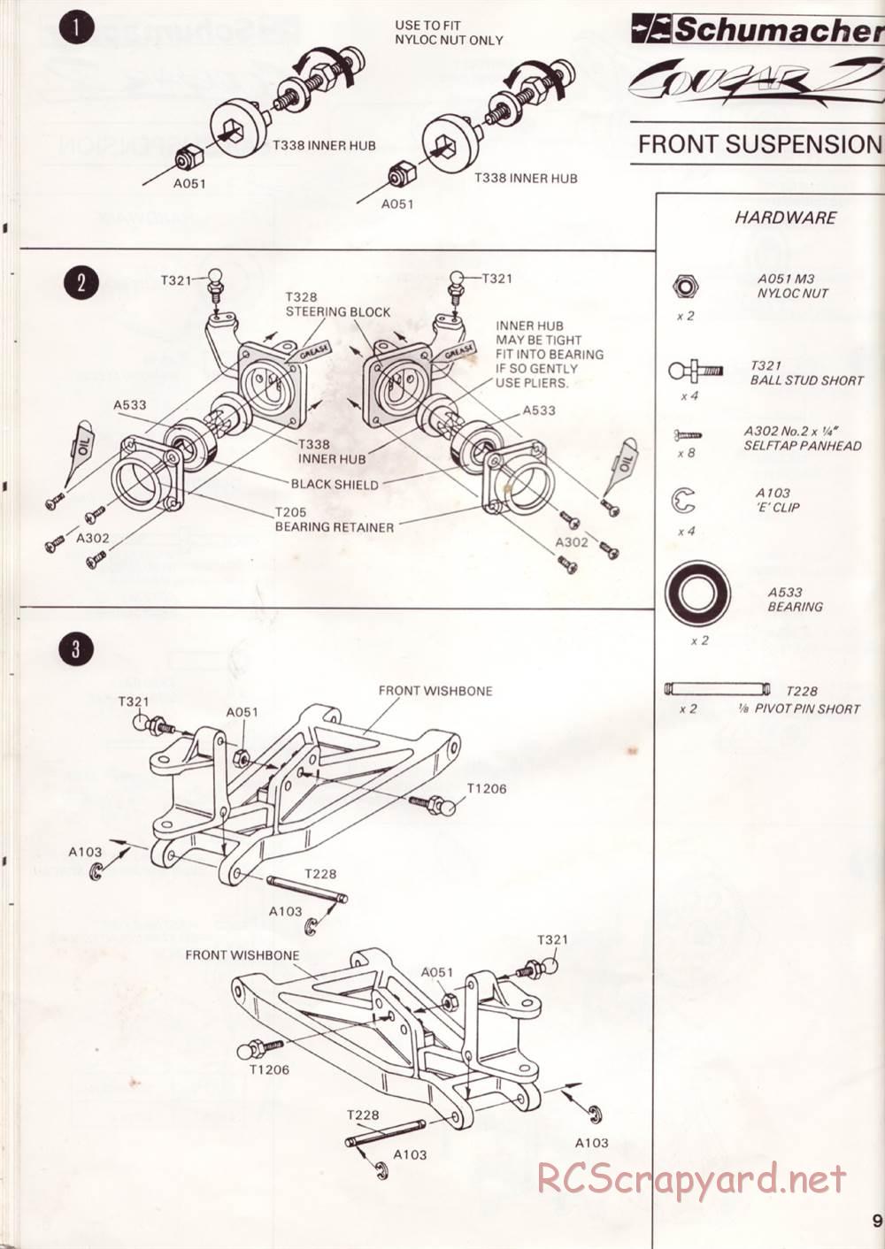 Schumacher - Cougar 2 - Manual - Page 12