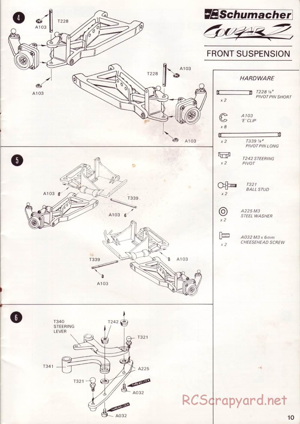 Schumacher - Cougar 2 - Manual - Page 13