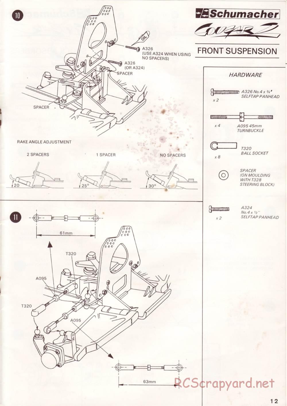 Schumacher - Cougar 2 - Manual - Page 15